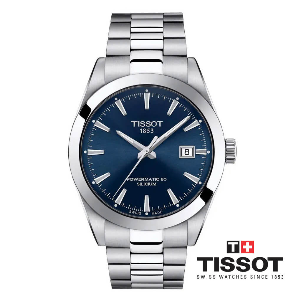 ĐỒNG HỒ NAM TISSOT GENTLEMAN POWERMATIC 80 SILICIUM T127.407.11.041.00 CHÍNH HÃNG